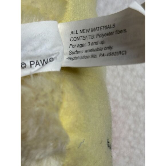 Garfield Odie Plush Toy Stuffed Animal Yellow Brown Play by Play PAWS Vtg 8" - Picture 10 of 11